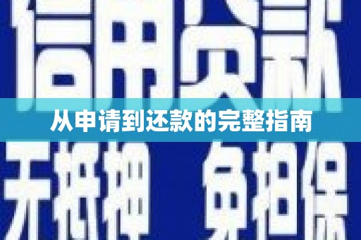 信州从申请到还款的完整指南
