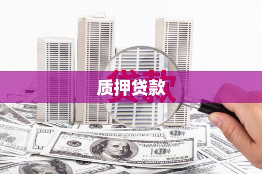 邓州质押贷款