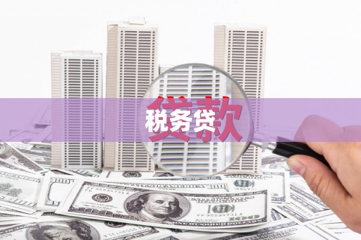 鹿谷税务贷