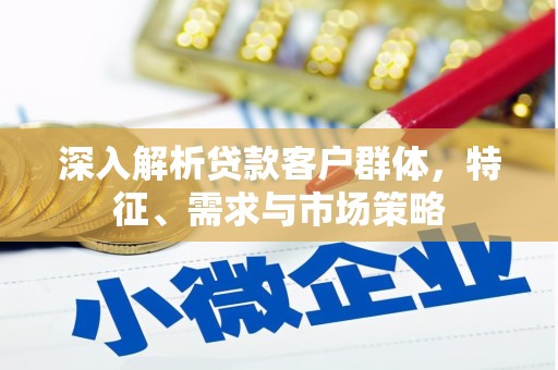 虎林深入解析贷款客户群体，特征、需求与市场策略