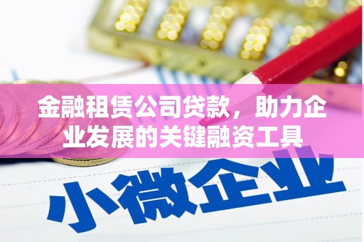 正阳金融租赁公司贷款，助力企业发展的关键融资工具