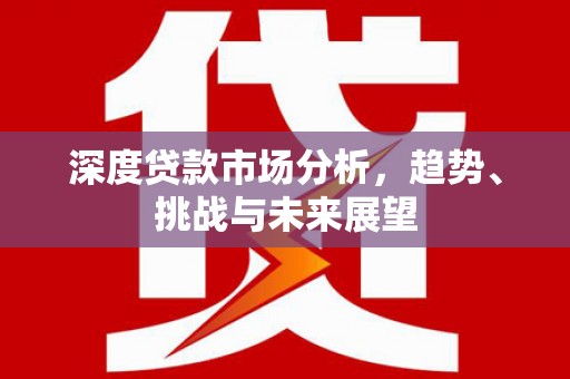 抚远深度贷款市场分析，趋势、挑战与未来展望