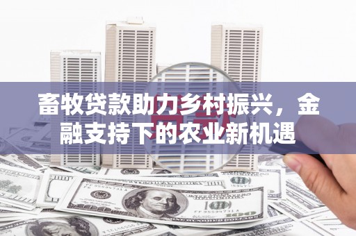 黄梅畜牧贷款助力乡村振兴，金融支持下的农业新机遇