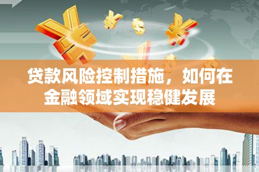 临猗贷款风险控制措施，如何在金融领域实现稳健发展