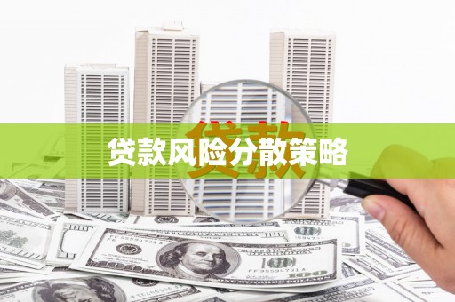 梧州贷款风险分散策略