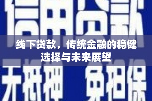 高树线下贷款，传统金融的稳健选择与未来展望
