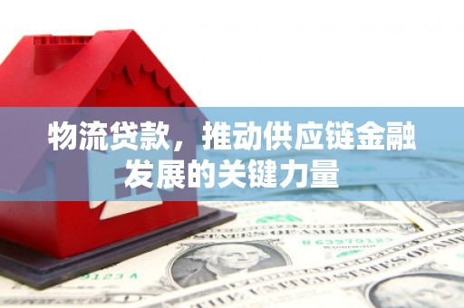 秀洲物流贷款，推动供应链金融发展的关键力量
