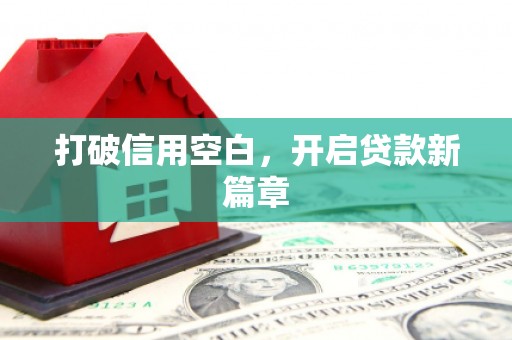 徐水打破信用空白，开启贷款新篇章