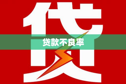 鹤岗贷款不良率